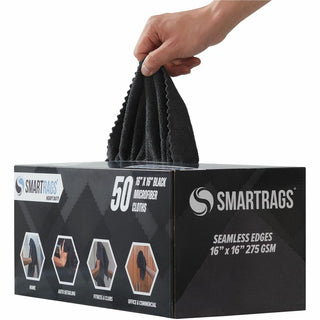 monarch-smart-rags-microfiber-cloths-for-institutional-automotive-office-healthcare-household-garage-breakroom-factory-hospital-50-box-heavy-duty-reusable-streak-free-lint-free-dirt-resistant-grime-resistant-black_monm930bk - 2