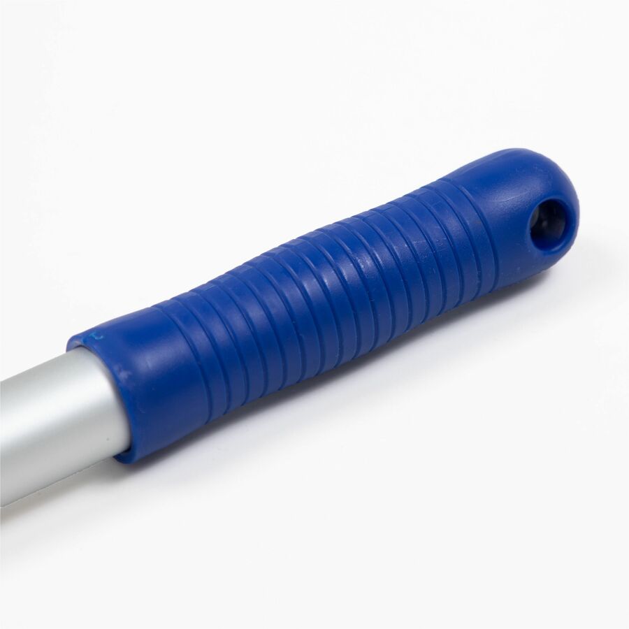 Monarch Smart Rags Telescoping Mop Handle - 71" Length - Silver, Blue - Aluminum - 1 Each