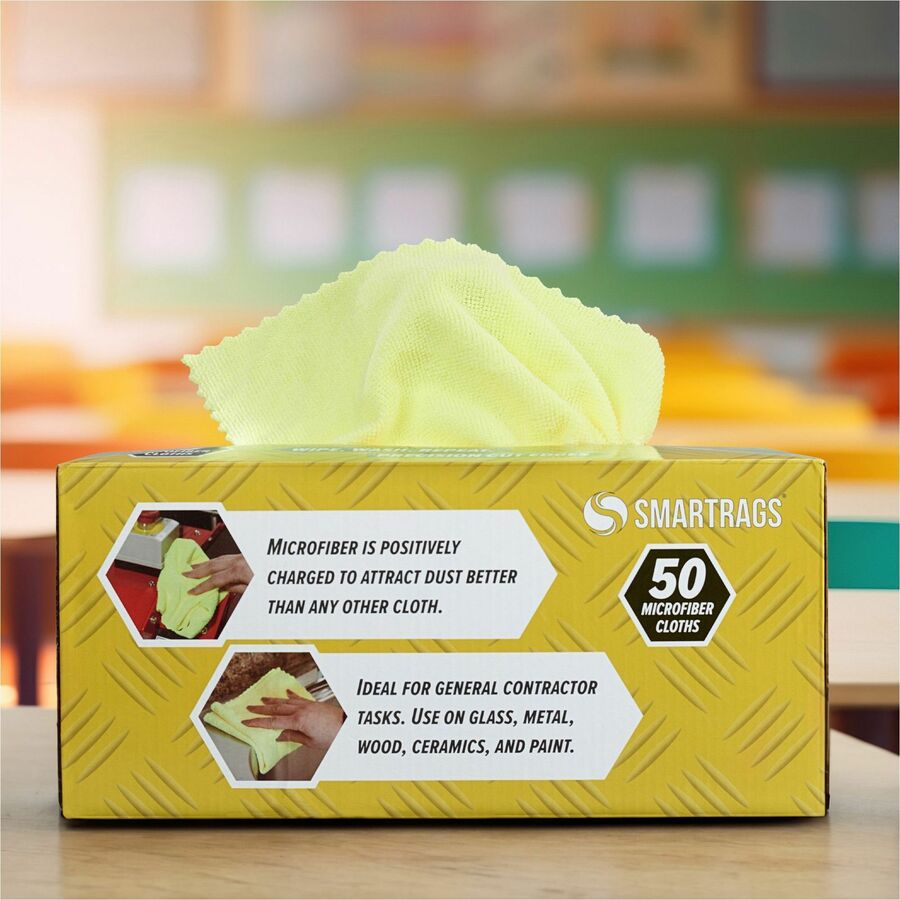monarch-smart-rags-microfiber-cloths-for-automotive-office-healthcare-household-garage-breakroom-hospital-industry-50-box-reusable-streak-free-lint-free-dirt-resistant-grime-resistant-blue_monm950y - 3