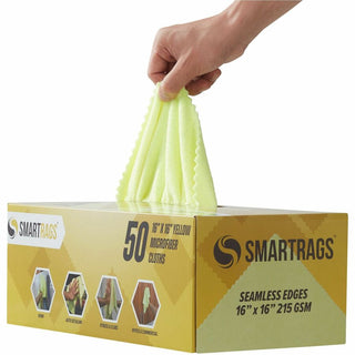 monarch-smart-rags-microfiber-cloths-for-automotive-office-healthcare-household-garage-breakroom-factory-hospital-industry-nursing-home-50-box-reusable-streak-free-lint-free-dirt-resistant-grime-resistant-yellow_monm931y - 2