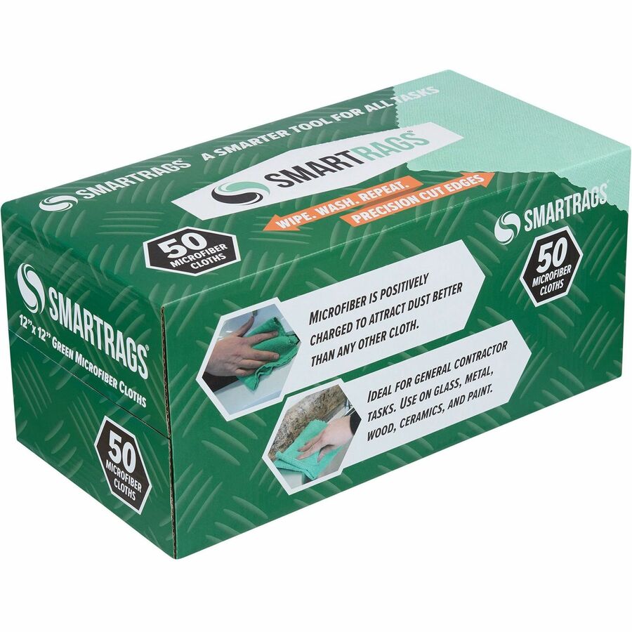 monarch-smart-rags-microfiber-cloths-for-automotive-office-healthcare-household-garage-breakroom-hospital-industry-50-box-reusable-streak-free-lint-free-dirt-resistant-grime-resistant-blue_monm950g - 5