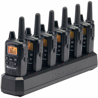 Midland Radio FRS Business Radio Bundle - 36 Radio Channels - Silent Operation - AAA - Nickel Metal Hydride (NiMH) - Black - 1 Each