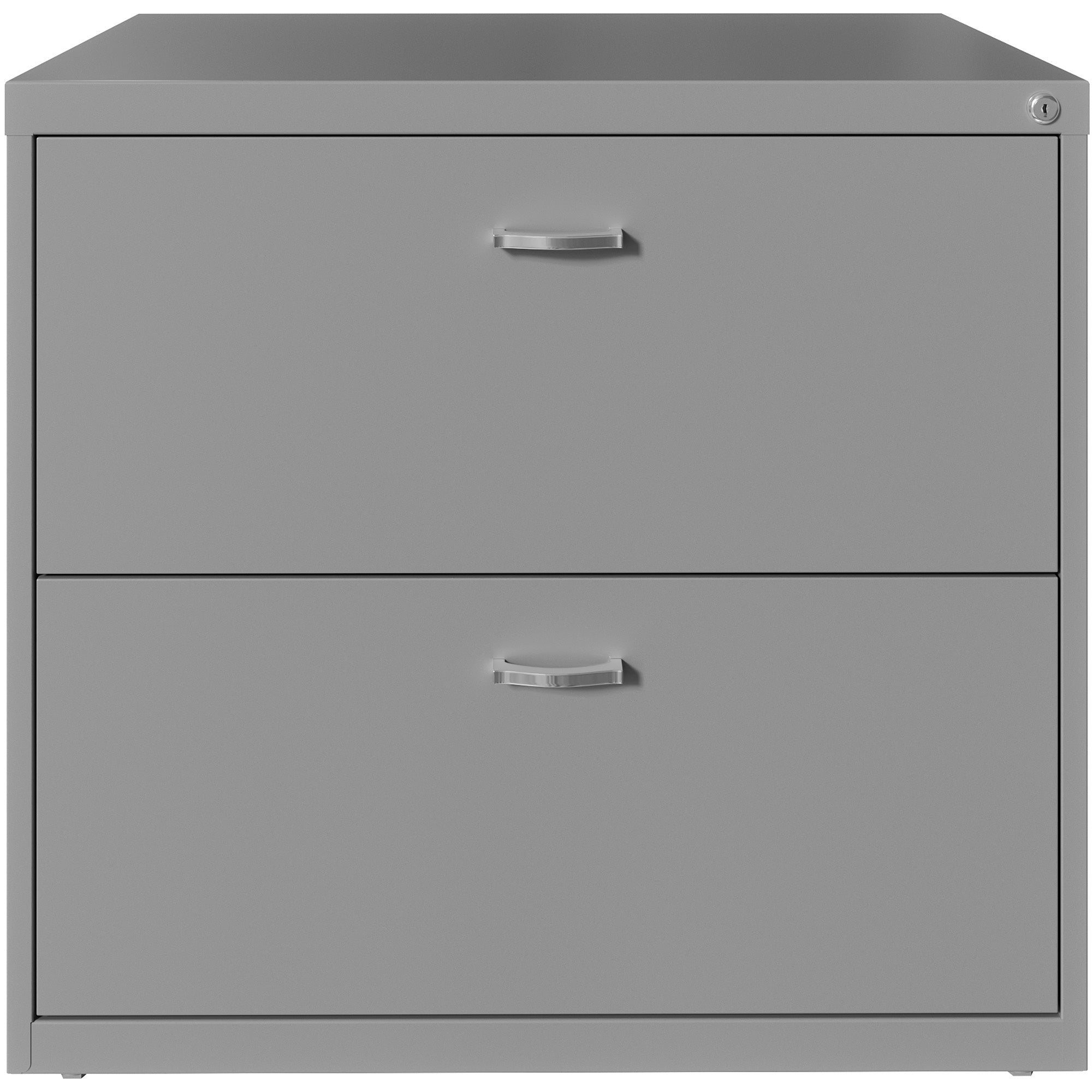 nusparc-2-drawer-lateral-file-30-x-176-x-277-2-x-drawers-for-file-letter-lateral-interlocking-anti-tip-ball-bearing-slide-ball-bearing-suspension-removable-lock-leveling-glide-adjustable-glide-durable-nonporous-surface-gray_nprlf218aasr - 1