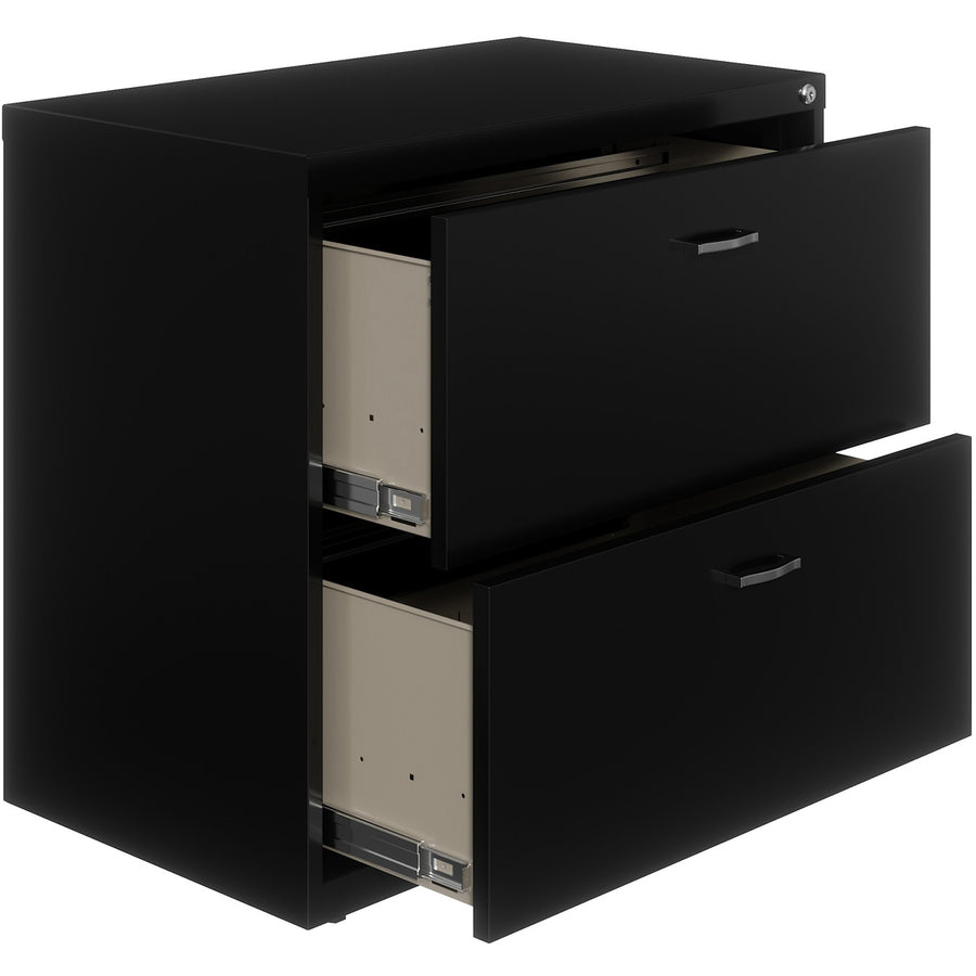 nusparc-2-drawer-lateral-file-30-x-176-x-277-2-x-drawers-for-file-letter-lateral-interlocking-anti-tip-ball-bearing-slide-ball-bearing-suspension-removable-lock-leveling-glide-adjustable-glide-durable-nonporous-surface-blac_nprlf218aabk - 4