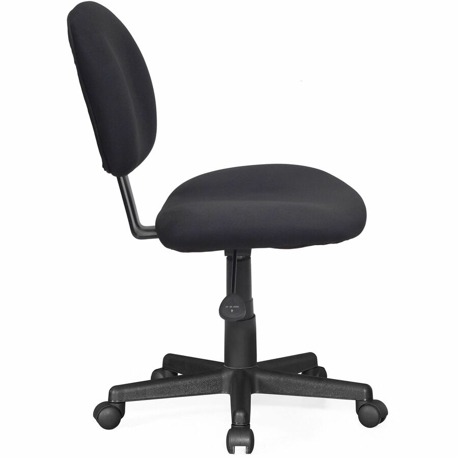 NuSparc Multi-Task Chair - Fabric Back - 5-star Base - Black - 1 Each