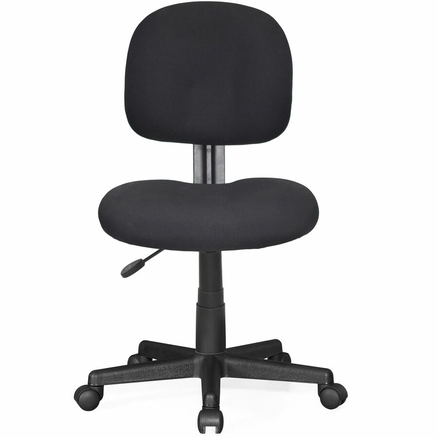 NuSparc Multi-Task Chair - Fabric Back - 5-star Base - Black - 1 Each
