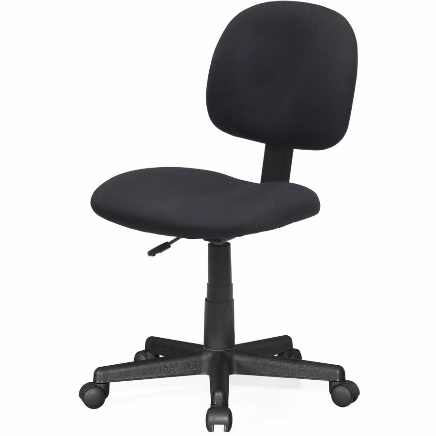 NuSparc Multi-Task Chair - Fabric Back - 5-star Base - Black - 1 Each