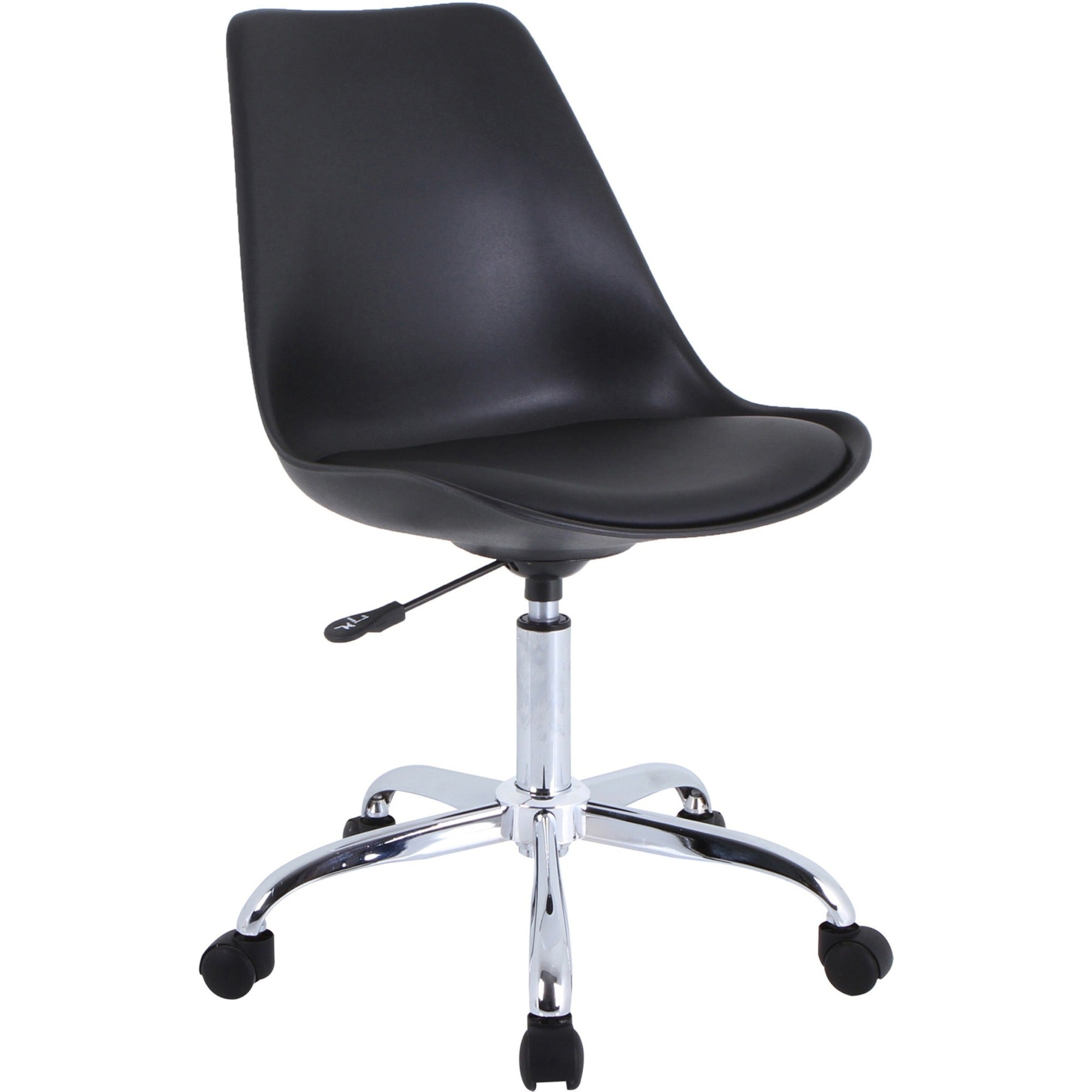 nusparc-padded-seat-poly-task-chair-poly-seat-high-back-5-star-base-black-polyvinyl-chloride-pvc-plastic-polyurethane-1-each_nprch303cnbk - 1