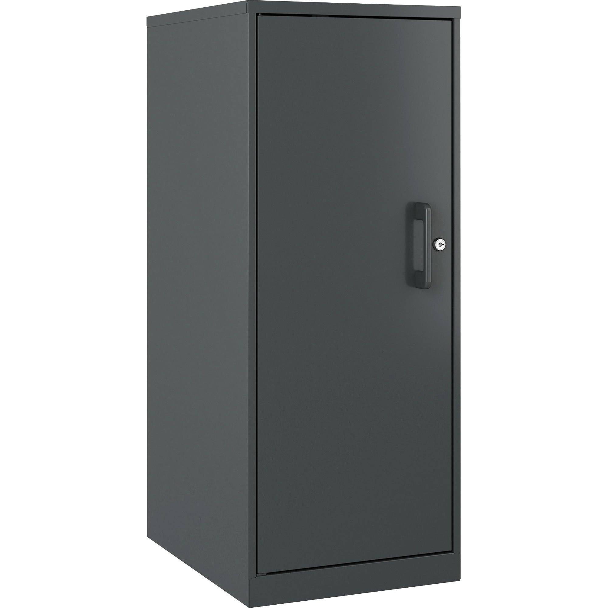 nusparc-personal-storage-cabinet-18-x-142-x-325-3-x-shelfves-hinged-doors-sturdy-durable-welded-eco-friendly-nonporous-surface-locking-mechanism-ventilated-locking-door-graphite-steel-recycled-taa-compliant_nprsc318zzml - 1
