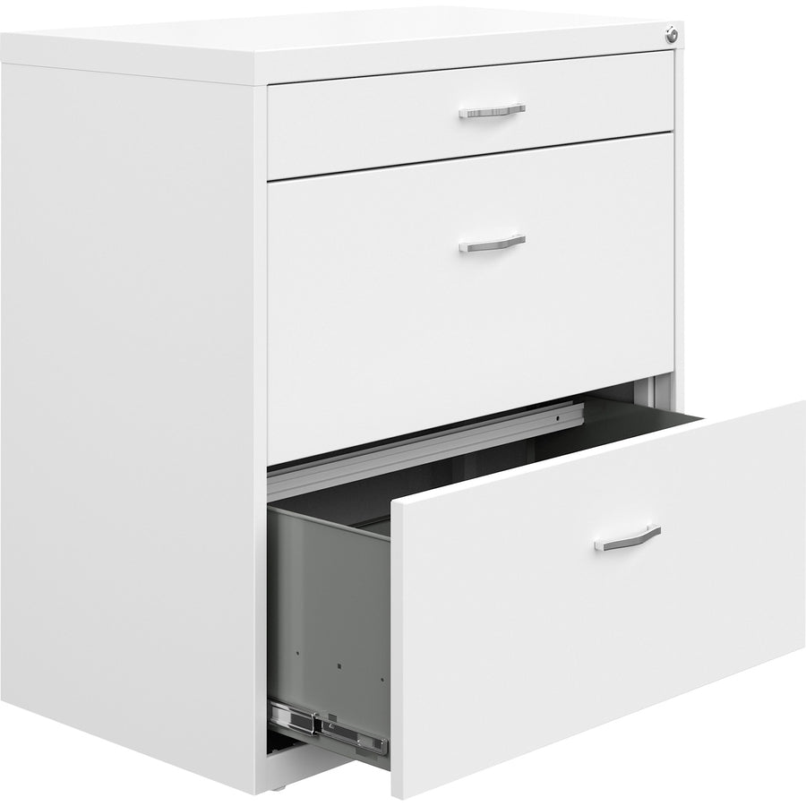 nusparc-pencil-drawer-lateral-file-30-x-176-x-317-2-x-drawers-for-file-pencil-letter-lateral-interlocking-anti-tip-ball-bearing-slide-ball-bearing-suspension-removable-lock-durable-nonporous-surface-adjustable-leveler-white_nprlf318bbwe - 4