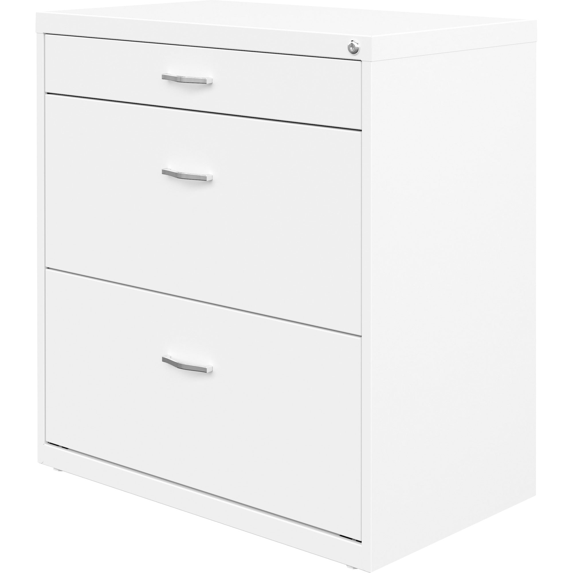 nusparc-pencil-drawer-lateral-file-30-x-176-x-317-2-x-drawers-for-file-pencil-letter-lateral-interlocking-anti-tip-ball-bearing-slide-ball-bearing-suspension-removable-lock-durable-nonporous-surface-adjustable-leveler-white_nprlf318bbwe - 3