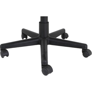 NuSparc Mid-back Mesh Task Chair - Fabric Seat - Mid Back - Black - 1 Each