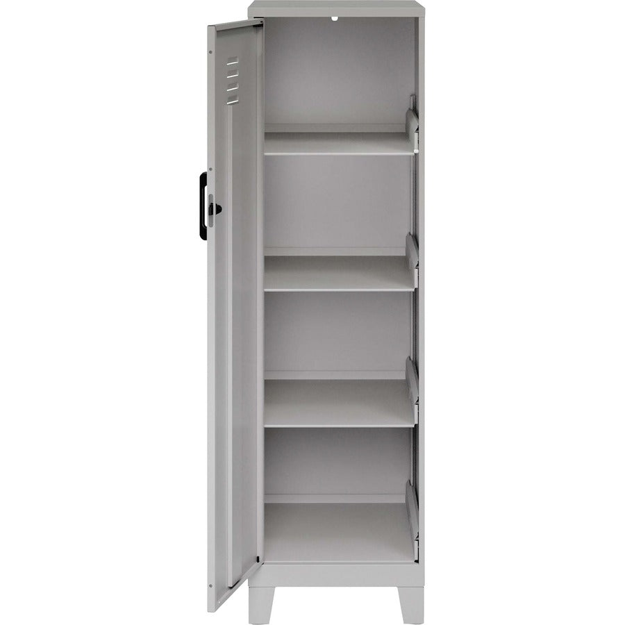 nusparc-personal-locker-4-shelves-for-office-home-sport-equipments-toy-game-classroom-playroom-basement-garage-overall-size-533-x-142-x-18-silver-steel-taa-compliant_nprsl418zzsr - 5