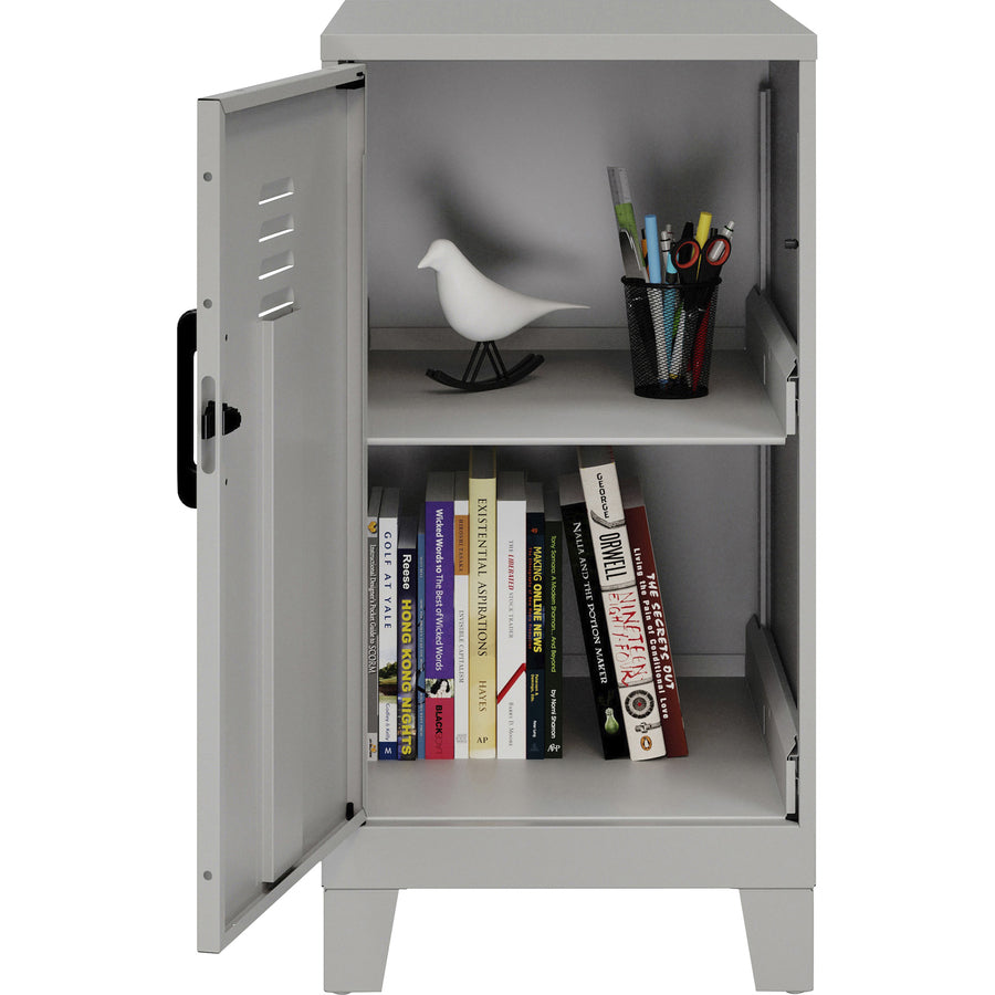 nusparc-personal-locker-2-shelves-for-office-home-sport-equipments-toy-game-classroom-playroom-basement-garage-overall-size-275-x-142-x-18-silver-steel-taa-compliant_nprsl218zzsr - 4