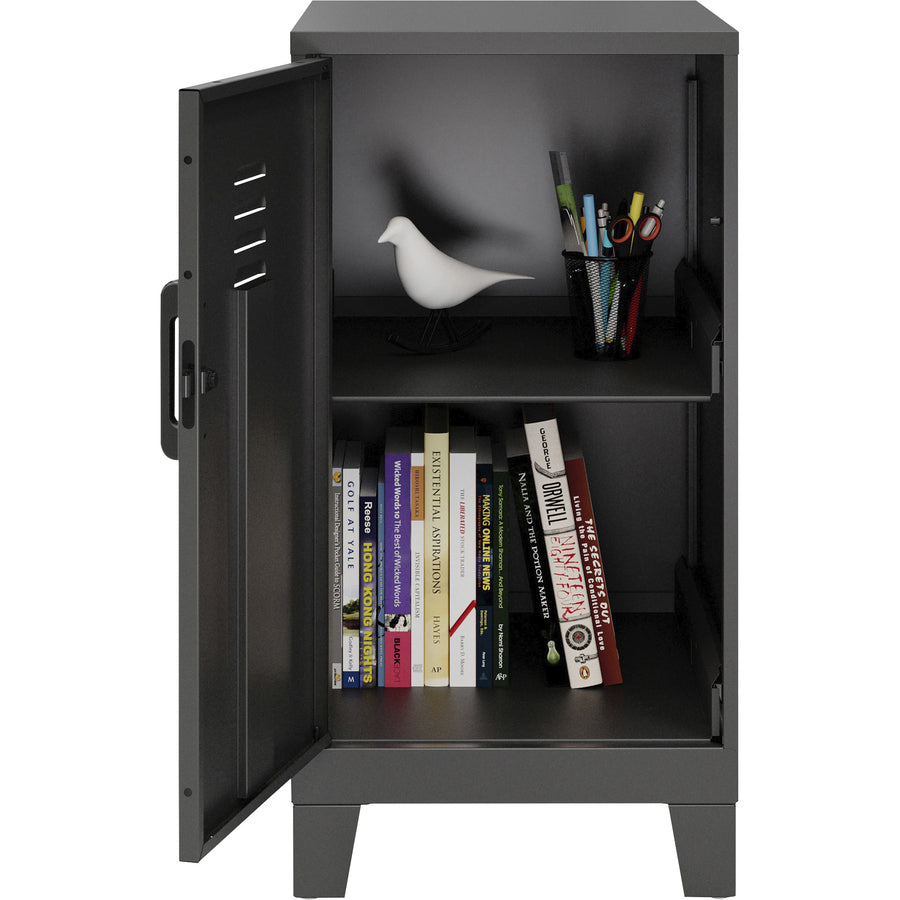 nusparc-personal-locker-2-shelves-for-office-home-sport-equipments-toy-game-classroom-playroom-basement-garage-overall-size-275-x-142-x-18-black-steel-taa-compliant_nprsl218zzbk - 4