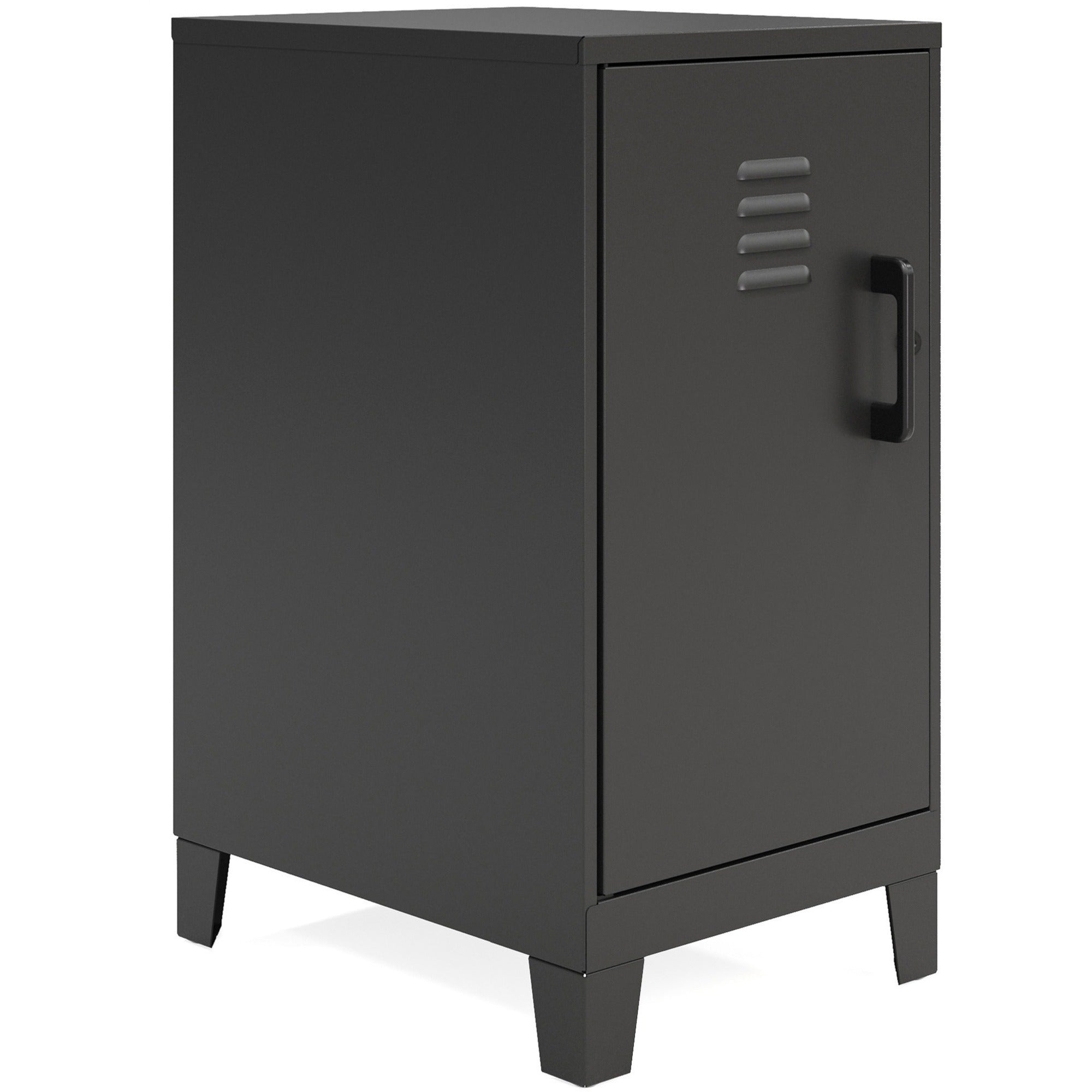 nusparc-personal-locker-2-shelves-for-office-home-sport-equipments-toy-game-classroom-playroom-basement-garage-overall-size-275-x-142-x-18-black-steel-taa-compliant_nprsl218zzbk - 1