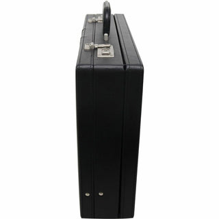 NuSparc Carrying Case (Attache) Document, Paper, Business Card, Pen - Black - Vinyl Body - 12.5" Height x 17.5" Width x 4" Depth - 1 Each