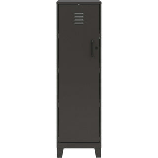 nusparc-personal-locker-4-shelves-for-office-home-sport-equipments-toy-game-classroom-playroom-basement-garage-overall-size-533-x-142-x-18-black-steel-taa-compliant_nprsl418zzbk - 2