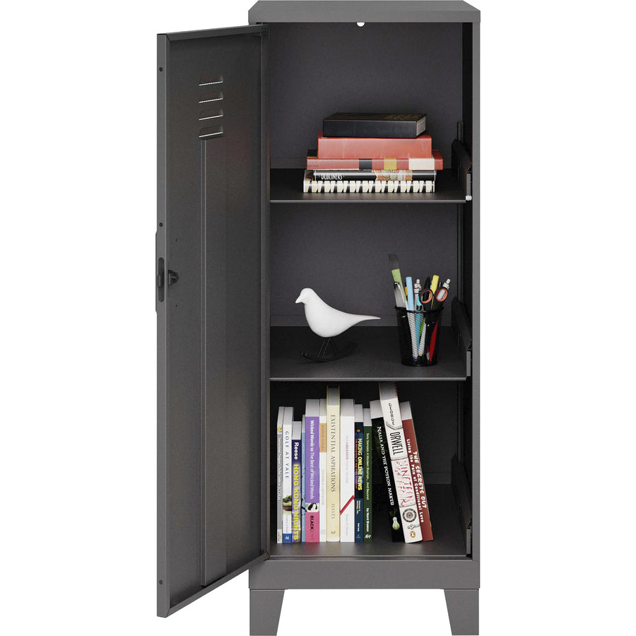 nusparc-personal-locker-3-shelves-for-office-home-sport-equipments-toy-game-classroom-playroom-basement-garage-overall-size-425-x-142-x-18-black-steel-taa-compliant_nprsl318zzbk - 4