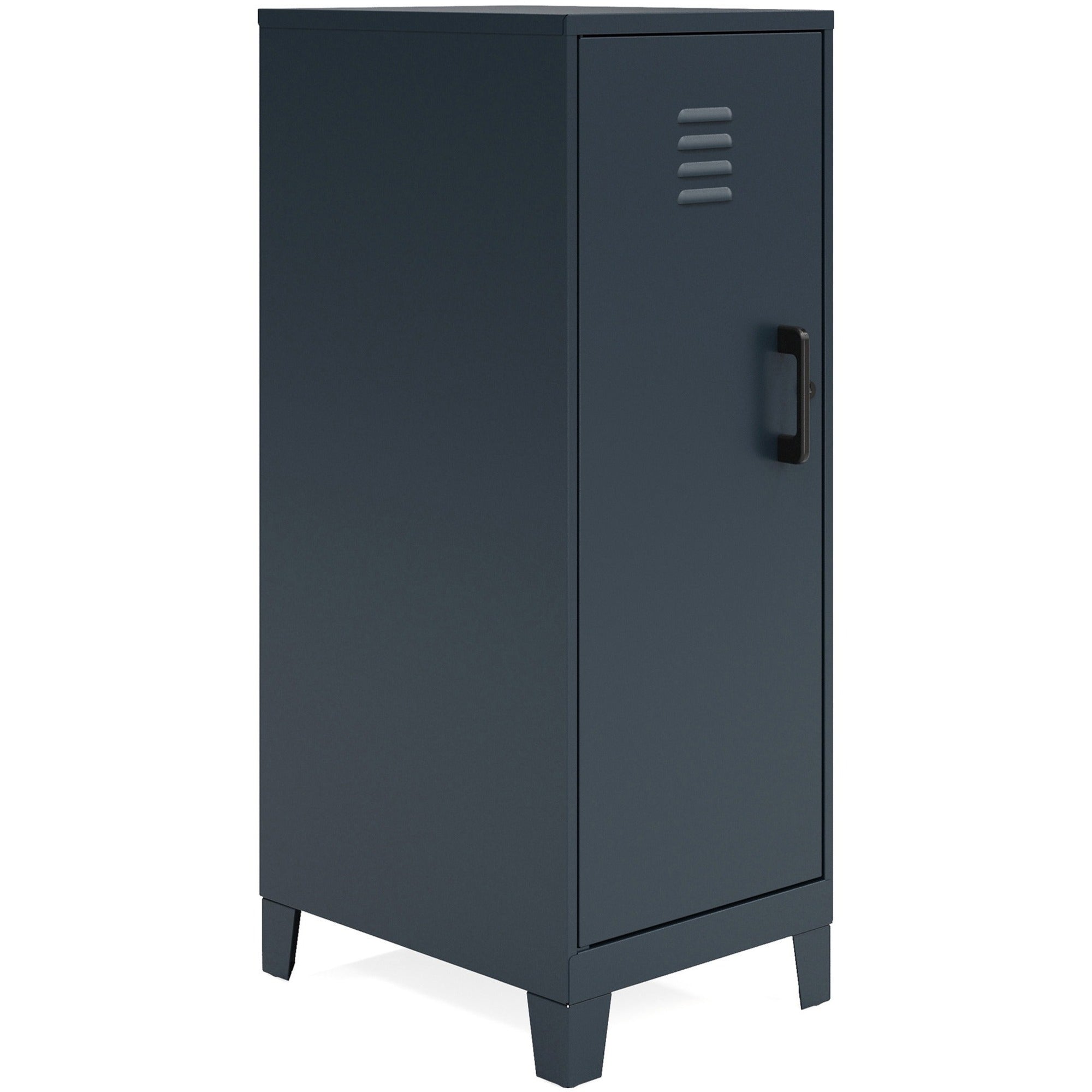 nusparc-personal-locker-3-shelves-for-office-home-sport-equipments-toy-game-classroom-playroom-basement-garage-overall-size-425-x-142-x-18-black-steel-taa-compliant_nprsl318zzbk - 1