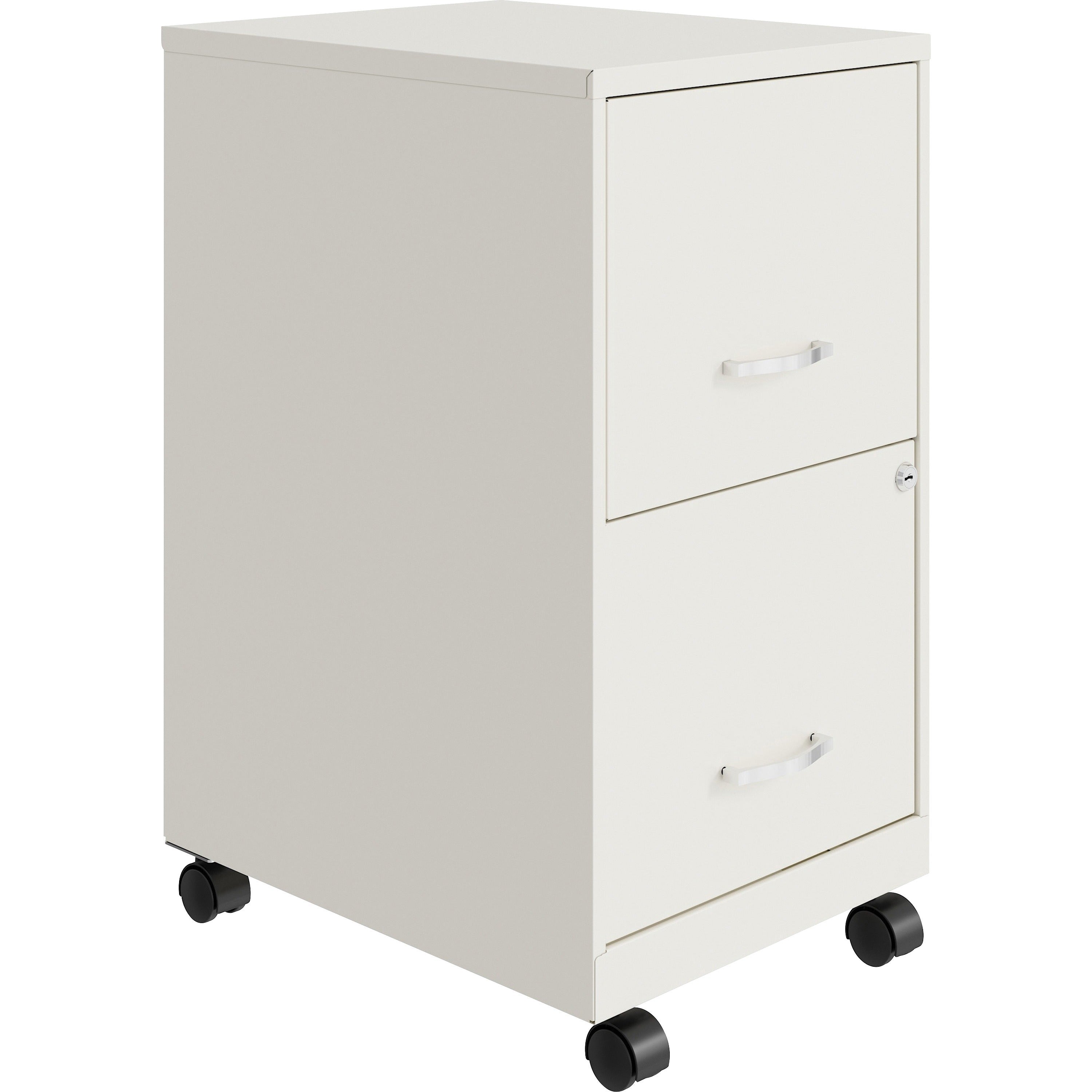 nusparc-mobile-file-cabinet-142-x-18-x-265-for-file-letter-mobility-locking-drawer-glide-suspension-3-4-drawer-extension-cam-lock-nonporous-surface-white-painted-steel-steel-recycled-assembly-required_nprvf218amwe - 1