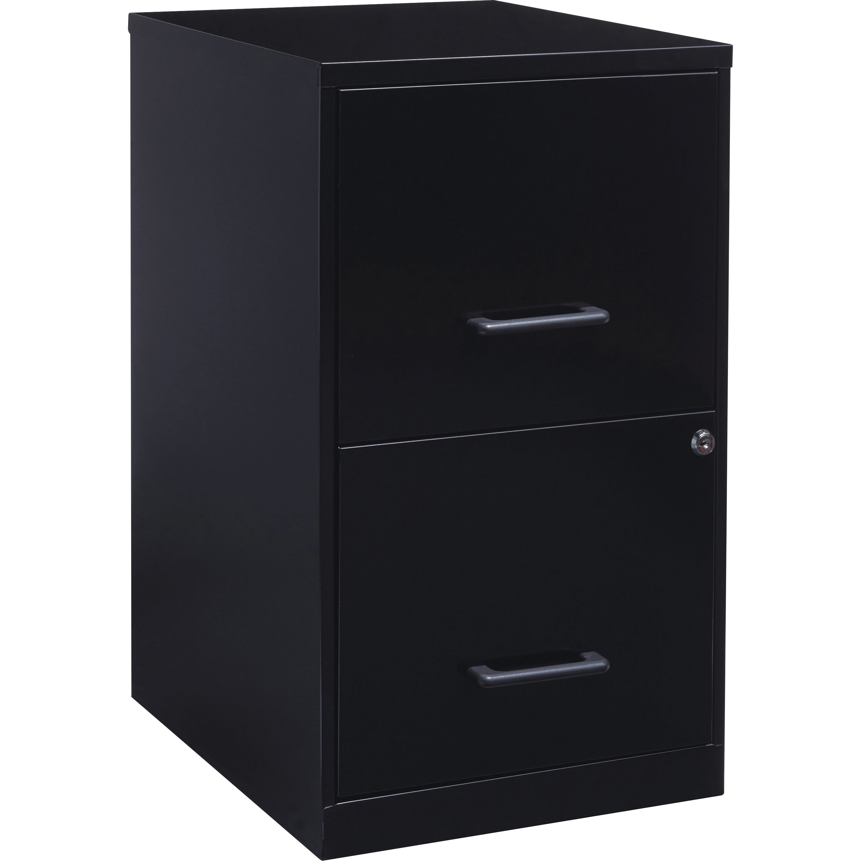 nusparc-file-cabinet-142-x-18-x-245-2-x-drawers-for-file-letter-vertical-locking-drawer-glide-suspension-nonporous-surface-black-baked-enamel-steel-recycled_nprvf218aabk - 4