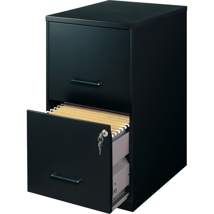 nusparc-file-cabinet-142-x-18-x-245-2-x-drawers-for-file-letter-vertical-locking-drawer-glide-suspension-nonporous-surface-black-baked-enamel-steel-recycled_nprvf218aabk - 7