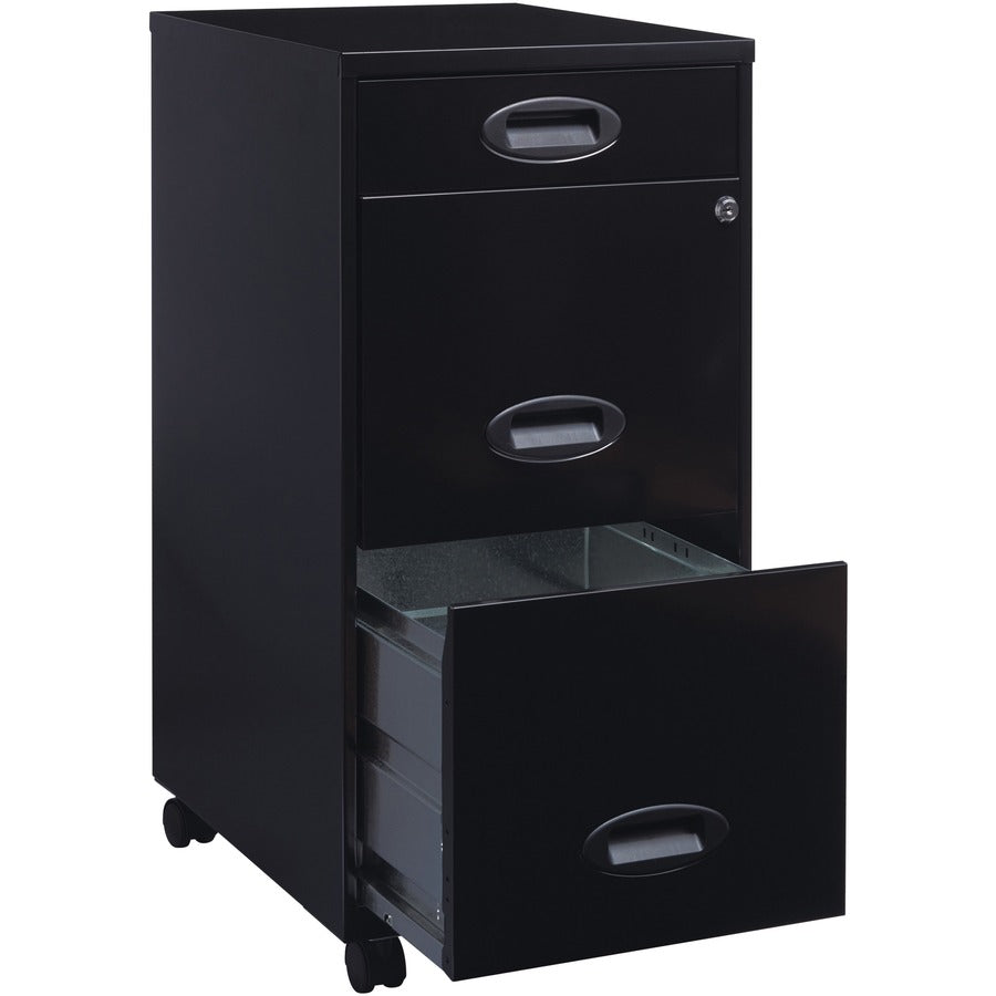 nusparc-file-cabinet-142-x-18-x-295-3-x-drawers-for-pencil-file-letter-vertical-mobility-glide-suspension-drawer-extension-anti-tip-lockable-wheels-nonporous-surface-black-painted-steel-recycled_nprvf318embk - 8