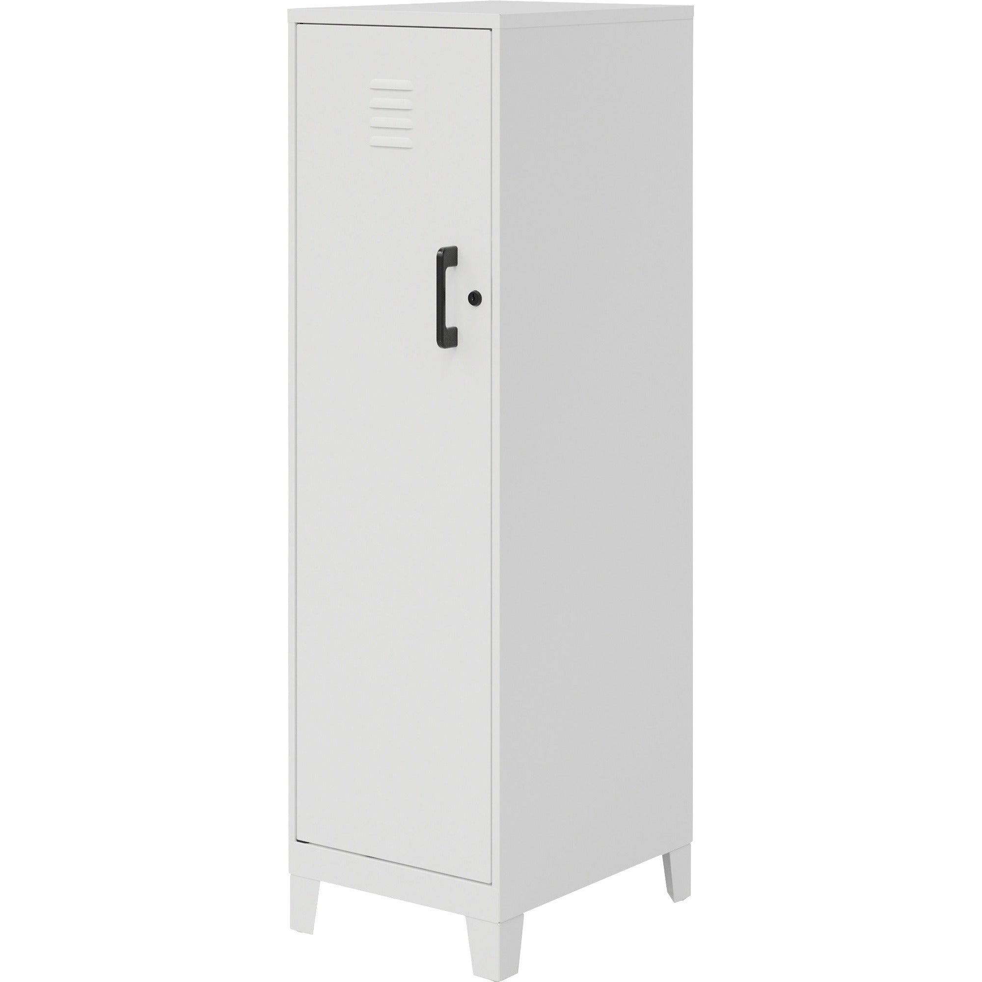 nusparc-personal-locker-4-shelves-for-office-home-sport-equipments-toy-game-classroom-playroom-basement-garage-overall-size-533-x-142-x-18-white-steel-taa-compliant_nprsl418zzwe - 3