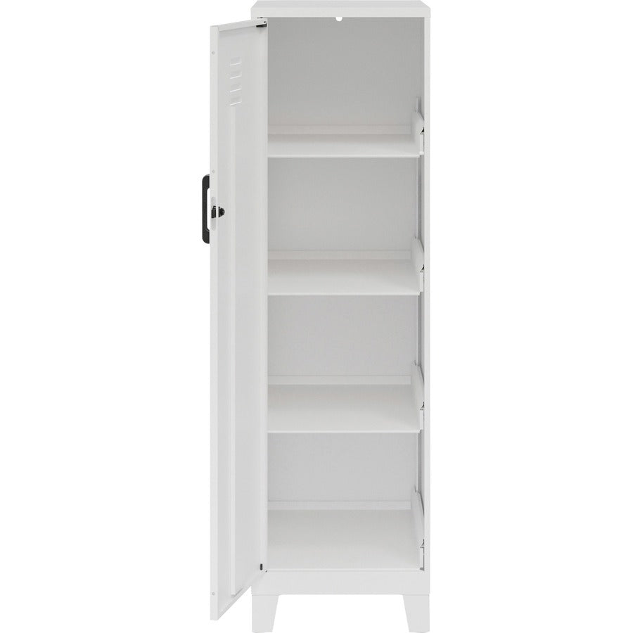 nusparc-personal-locker-4-shelves-for-office-home-sport-equipments-toy-game-classroom-playroom-basement-garage-overall-size-533-x-142-x-18-white-steel-taa-compliant_nprsl418zzwe - 5