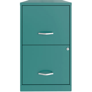 nusparc-file-cabinet-142-x-18-x-245-2-x-drawers-for-file-letter-vertical-locking-drawer-glide-suspension-nonporous-surface-teal-baked-enamel-steel-recycled_nprvf218aatl - 2