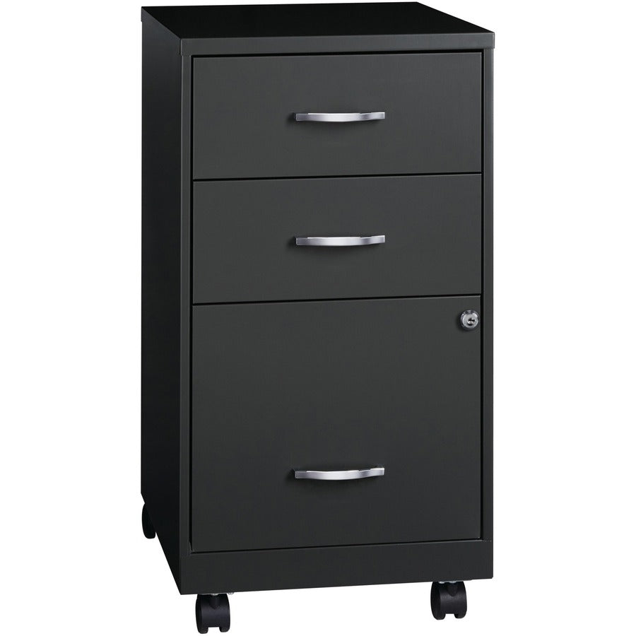 nusparc-3-drawer-organizer-metal-file-cabinet-142-x-18-x-267-3-x-drawers-for-file-box-letter-glide-suspension-3-4-drawer-extension-anti-tip-lockable-mobility-black-metal-recycled_nprvf318cmbk - 7