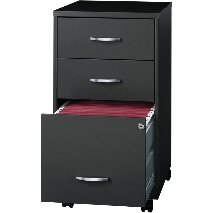 nusparc-3-drawer-organizer-metal-file-cabinet-142-x-18-x-267-3-x-drawers-for-file-box-letter-glide-suspension-3-4-drawer-extension-anti-tip-lockable-mobility-black-metal-recycled_nprvf318cmbk - 8