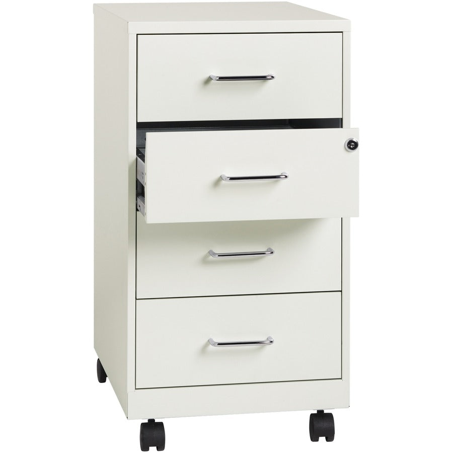 nusparc-mobile-storage-cabinet-142-x-18-x-265-4-x-drawers-letter-legal-mobility-glide-suspension-anti-tip-nonporous-surface-cam-lock-3-4-drawer-extension-white-painted-steel-recycled_nprvf418dmwe - 8