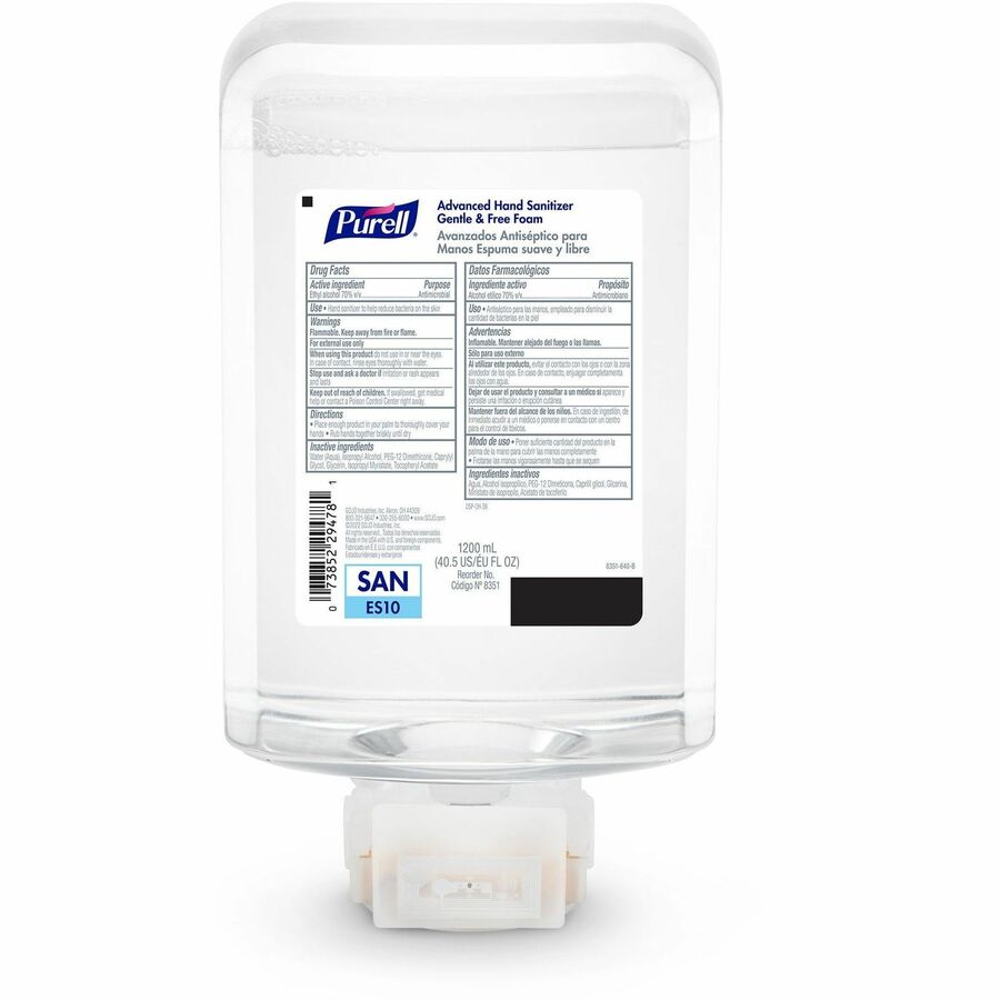 PURELL Advanced Hand Sanitizer Foam Refill