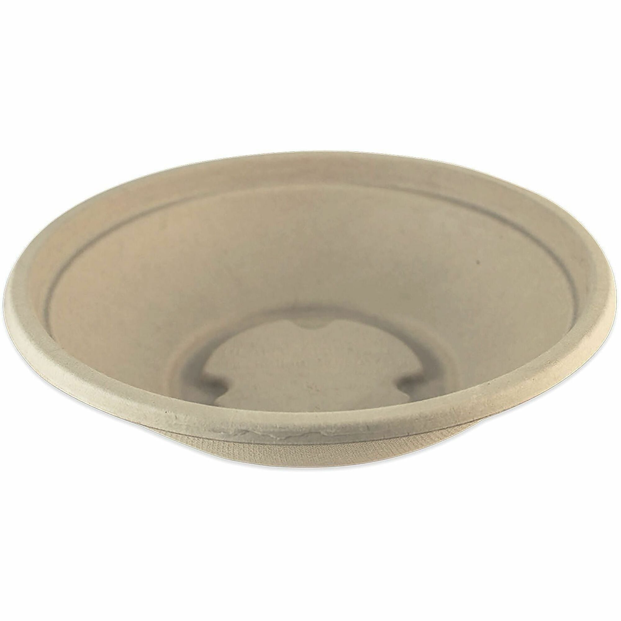Fiber Bowls, 16 oz, 7.4 x 7.4 x 1.9, Natural, Paper, 500/Carton
