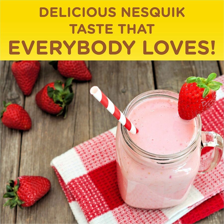 Nestle Strawberry Flavored Syrup - Strawberry - 22 fl oz - 6 / Carton