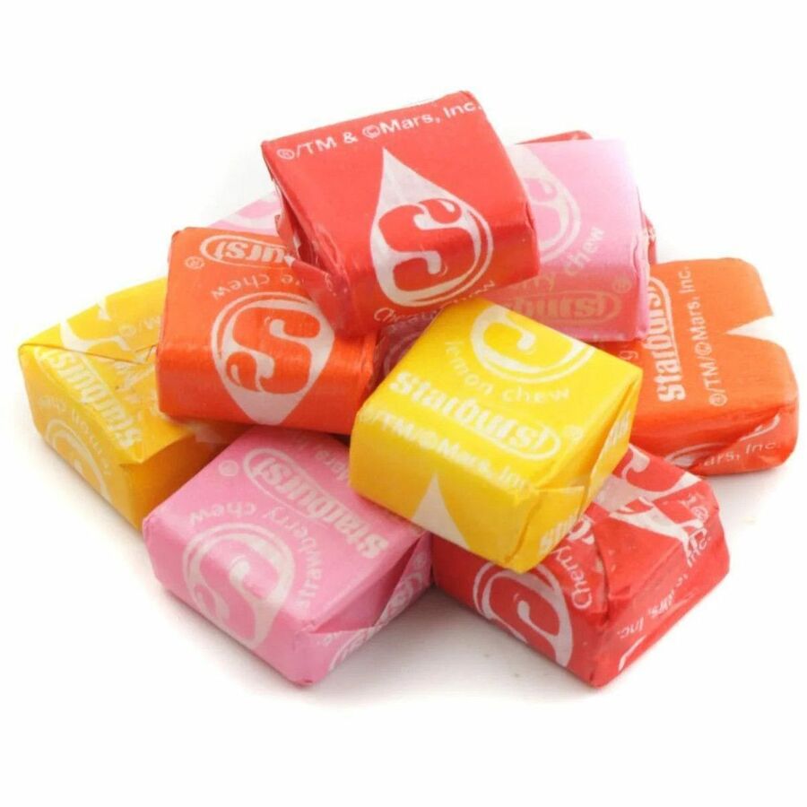 Penny Candy Starbursts - Fruity - Individually Wrapped - 2 lb - 1 Bag