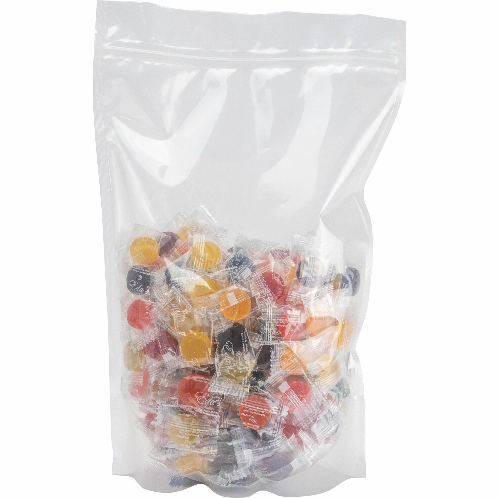 Penny Candy Sugar-Free Hard Candies - Blueberry, Cherry, Lemon, Lemon Lime, Green Apple, Orange, Peach, Raspberry, Strawberry, Watermelon - Individually Wrapped - 1 lb - 1 Bag