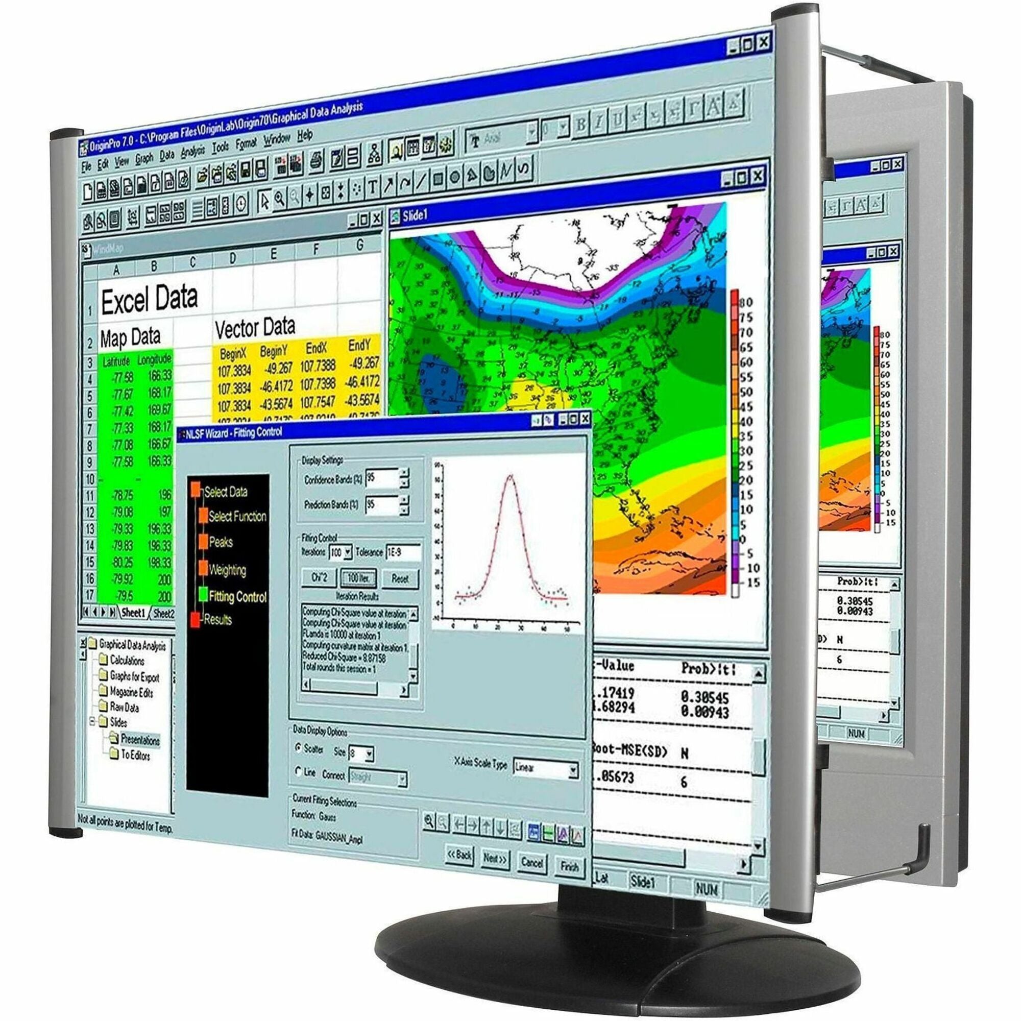 LCD Monitor Magnifier Filter for 27" Widescreen Flat Panel Monitor