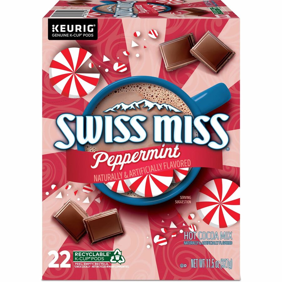 Swiss Miss Peppermint Hot Cocoa - 22 / Box