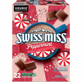 Swiss Miss Peppermint Hot Cocoa - 22 / Box
