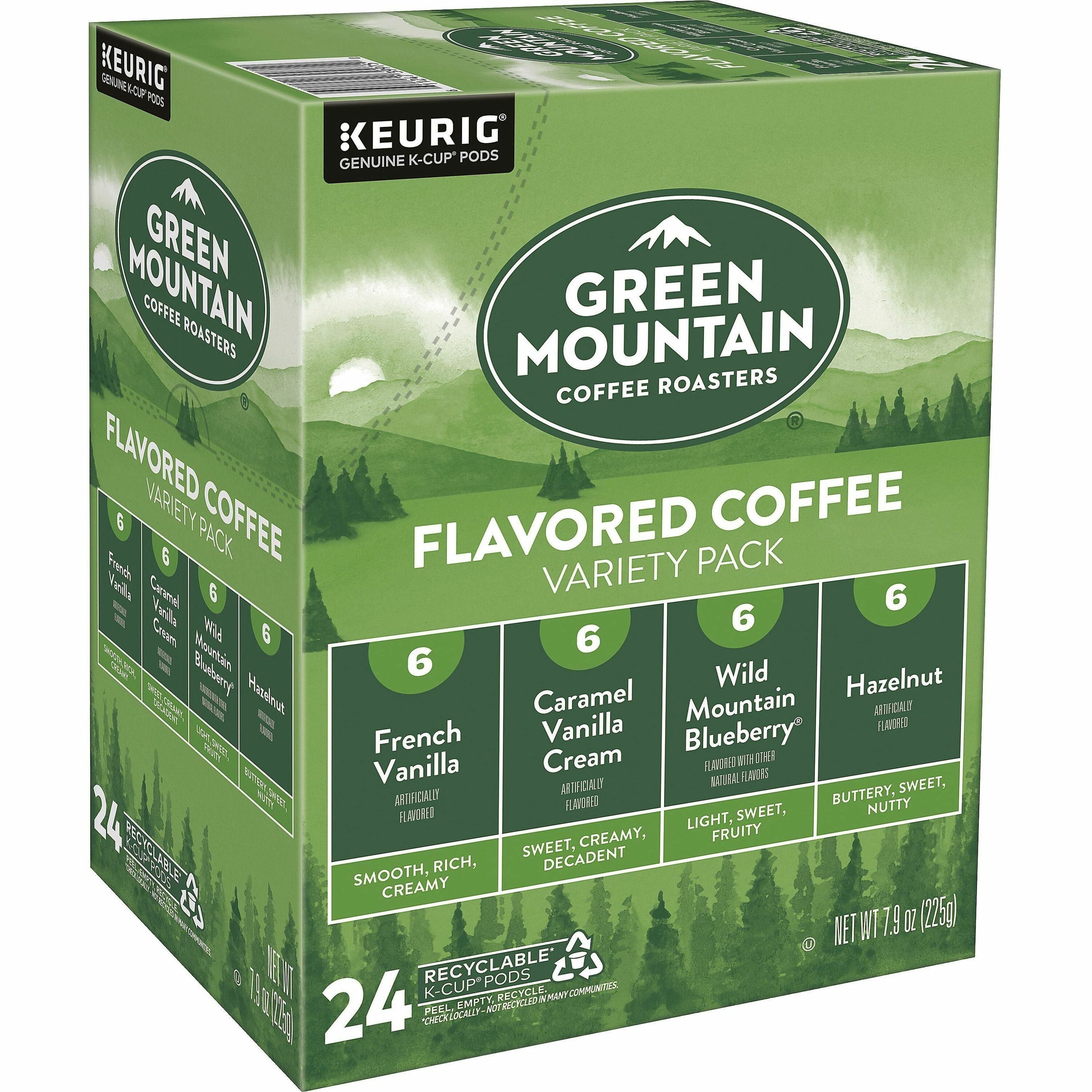 green-mountain-coffee-k-cup-variety-sampler-coffee-pack-compatible-with-keurig-k-cup-brewer-light-24-k-cup-4-carton_gmt9975ct - 1