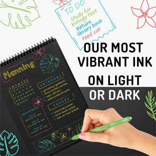 InkJoy Gel Bright Retractable Pen, Medium 0.7 mm, White Ink, White Barrel, 3/Pack