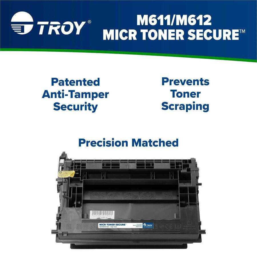 02W1470X001 147X High-Yield MICR Toner, Alternative for HP W1470X, Black
