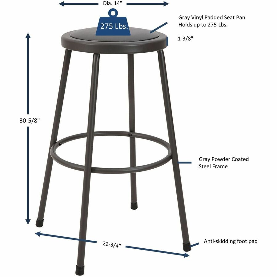 STOOL;PADDEDSEAT;30 - 7