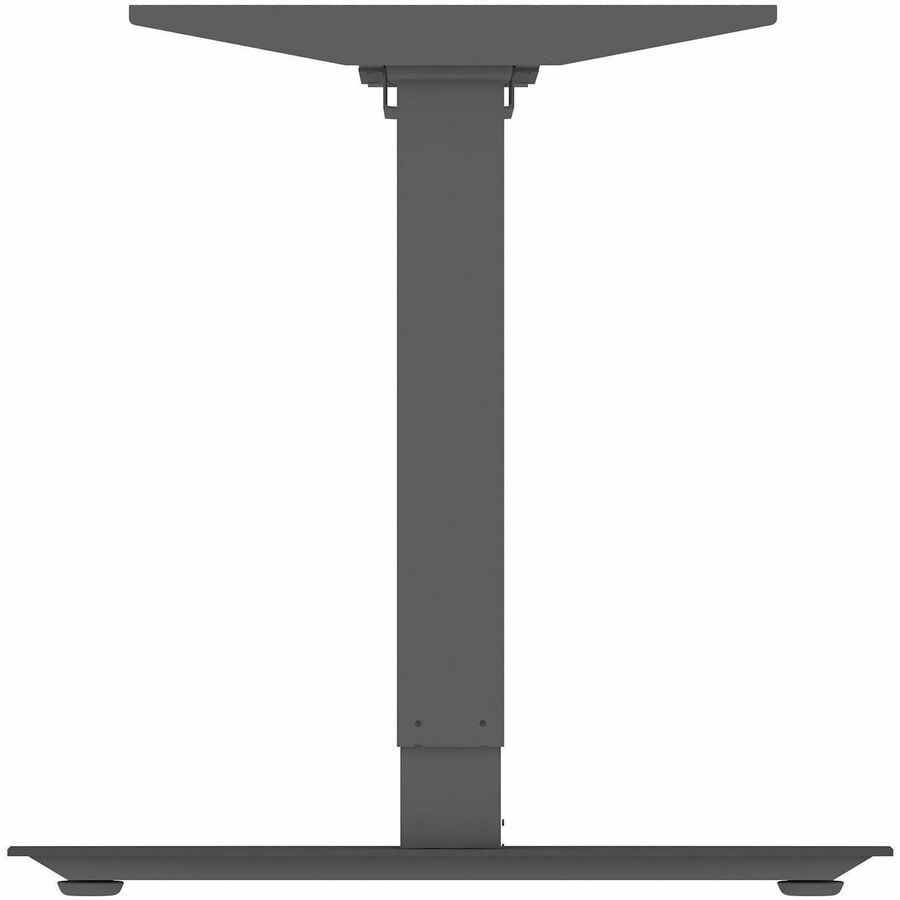 Lorell Sit-Stand 3rd-Leg Base - Black Base - 275 lb Capacity - 45" Height x 51.60" Width x 26.40" Depth - Assembly Required - 1 Each