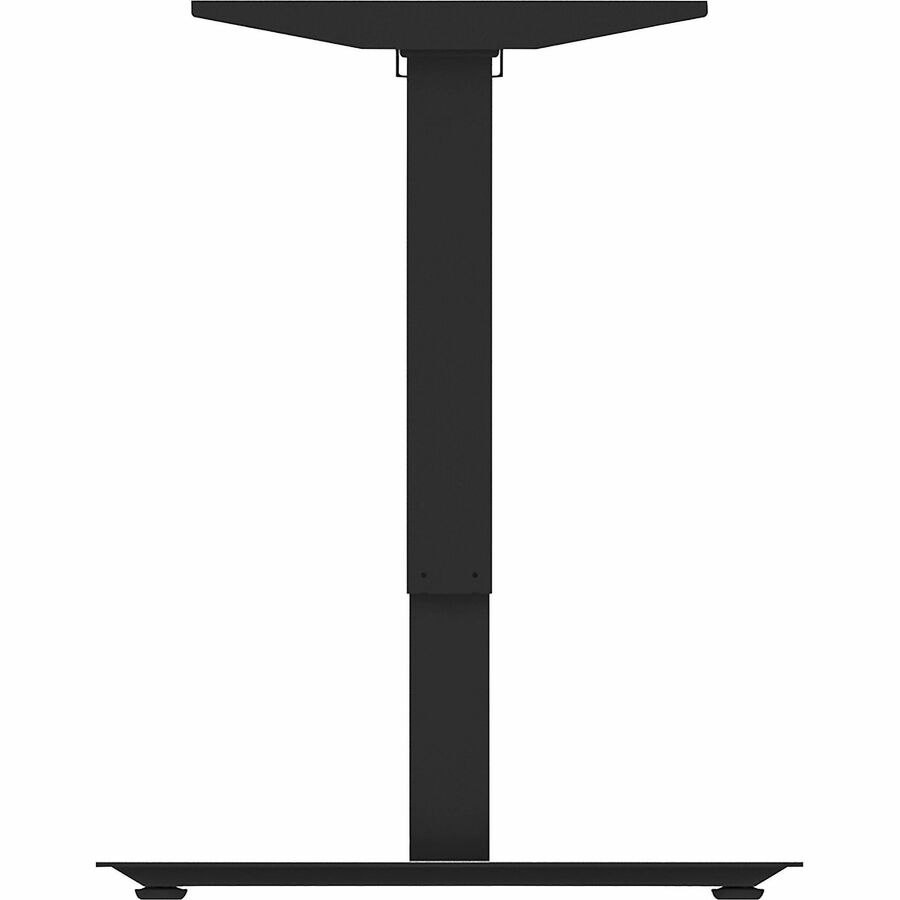 Lorell Sit-to-Stand Two-Tier Base - Black Two-tier Base - 275 lb Capacity - 45.10" Height - Assembly Required - 1 Each
