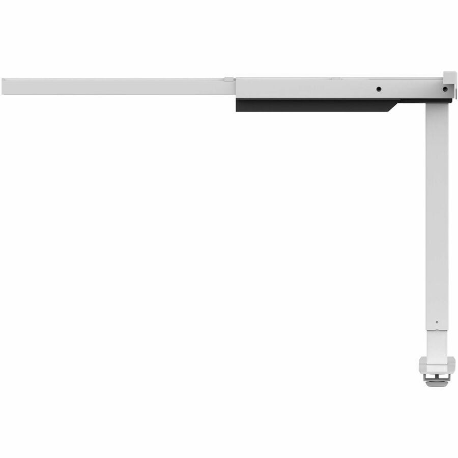 Lorell Sit-Stand 3rd-Leg Base - Silver Base - 275 lb Capacity - 45" Height x 51.60" Width x 26.40" Depth - Assembly Required - 1 Each