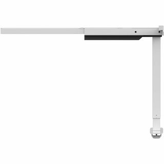 Lorell Sit-Stand 3rd-Leg Base - Silver Base - 275 lb Capacity - 45" Height x 51.60" Width x 26.40" Depth - Assembly Required - 1 Each